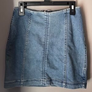 Free People Skirt Denim